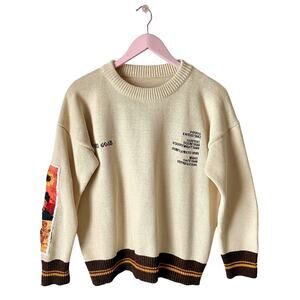 Aelfric Eden Van Gogh Sunflowers & Self-portrait sweater